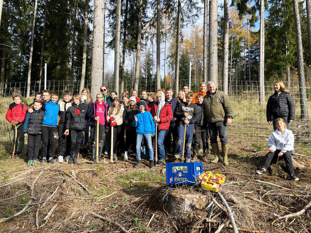 Baum gepflanzt!